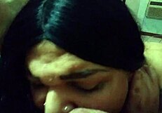 wanna suck these fat tranny toes while she strokes huge shemale cock?