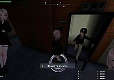 Anime Exhibitionist Teen Flashes Big Tits Secretly