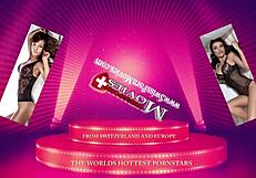 hey slaves natalia and aileen bound in dungeon for shemale cock use