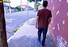 Watch him ram his huge cock in me right in front of my cuckold!