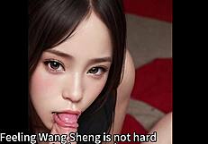 MISS BAI JIE RIDES CHINESE WIFE HARD