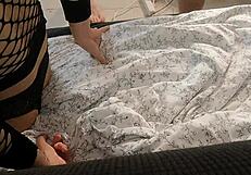 WOW SEXY BABE'S BIG BOOBS GLISTEN OILED IN LINGERIE SKIRT UPSKIRT