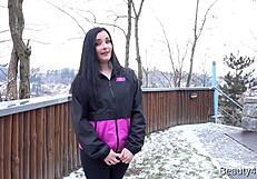 Beauty4k - Lucia Denvile Works Magic with Shaved Pussy During Hard Tea Massage