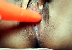 Slim Housewife Teen Tries First Dildo Toy Masturbation In Homemade Solo Session!