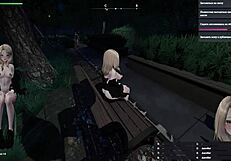 Anime Exhibitionist Teen Flashes Big Tits Secretly