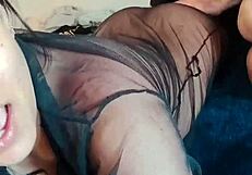 homemade horny young babe preps deepthroat blowjob cumshot facial with monster cock