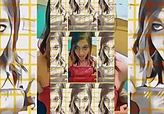 Hot shemale rips clothes in bathroom strip tease fury