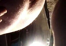 Daisyjo1975 Pegs Guy Outside Anal