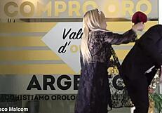 Sheikh Roughly Assfucks Real Princess in Hardcore Italian Casting!