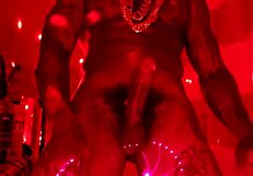 Hallelujah Johnson worships that big black hairy monster cock?