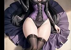 rapunzel waifu666 flaunts petite blonde big tits perfection