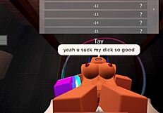 Roblox Whore's Tight Pussy Drains Cock Too Fast