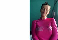 Big ass bounce crushes lucky face for ultimate destress?