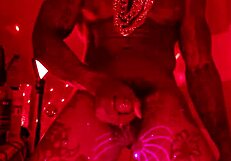 Hallelujah Johnson worships that big black hairy monster cock?