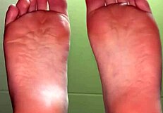 White Girl Teases with Socks and Toes in Cash Feet Fetish Session