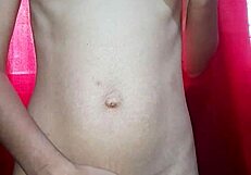 Watch horny petite teen rub tiny tits wet pussy amateur