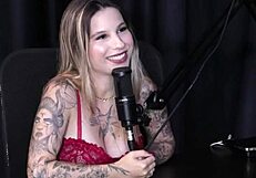 Ever Tried Wild Group Fun? Angelica Morango Reveals Desires in Sheer Red Lingerie!