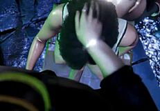 Tifa Chokes on Monster Cocks in Wild Gangbang Orgy