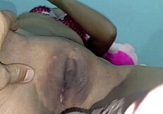 hey feel this hard cock rubbing my tight shaved pussy until creampie floods inside