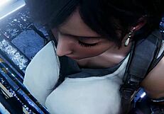 Tifa Chokes on Monster Cocks in Wild Gangbang Orgy