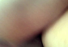 My cheating wife moans as friend creampies her pussy then I eat the hot cum