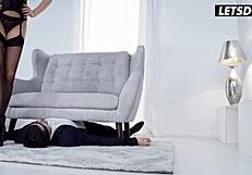 Big ass milf tina kay grinds face sitting on guy in kinky erotic fuck session whiteboxxx