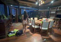 Married Teen Fucked Raw on Balcony Outdoor!