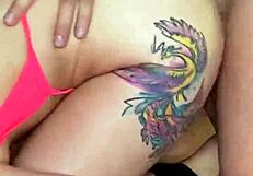 kaeelen garcia's innocent redhead slave body bent over for brian evansx rough doggystyle