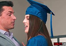 big ass teen fiona frost gets spanked fucked hard at graduation
