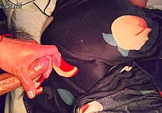 Depraved stepfather sneaks into stepdaughter's bedroom masturbates watching her sleep then creampies morning pussy