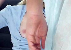 oh god female doctor milks prostate orgasm with gloves and handjob