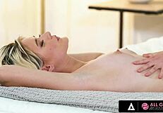 Girl Massage Turns to Wet Pussy Licking Tribbing