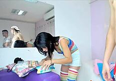 Helena begs friends for big cock deepthroat to forget her ex