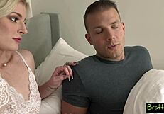 Hyley Winters Begs Stepbro For Deepthroat Blowjob Cumshot