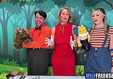 Blonde Milf Teen Used Free on Street Set