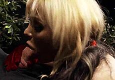 Queen of hearts in lingerie stockings begs for blowjob cowgirl ride and huge cock cumshot