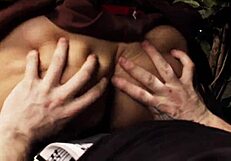 Queen of hearts in lingerie stockings begs for blowjob cowgirl ride and huge cock cumshot