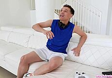 sexy thick egyptian trainer gets handsy fucking her clients rough in full vid