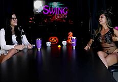 Brazilian Wife Tries Anal Creampie. Swingers Introduce Fetishes Slowly