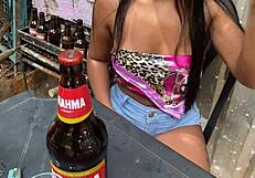 first time on the bar show she rides thick cock grandpa