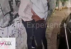 hey dude that bbc monster cock buddy can't hold back fucks hotwife ass street creampie