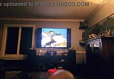 raw amateur anal pounding ends with hot cumshot on mature ass