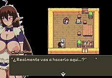 ntr game rice cucking christina with deep creampie seeding