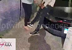 hey dude that bbc monster cock buddy can't hold back fucks hotwife ass street creampie