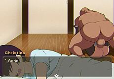 ntr game rice cucking christina with deep creampie seeding