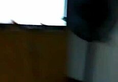 Argentinian Maid Catches Me. Joins for Creampie Handjob Finish