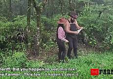 Thefarmer Welcomes Busty Latina Sheriff Cosplay Fuck