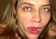 Tortured latina pornstar couple endures humiliating sado azotes handjob pov