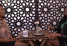 Layton Benton and Jamie Sullivan share steamy lesbian bed romp