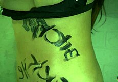 Puta sumisa begs for more leche while monster cock fucks her tight puta pussy doggystyle rough